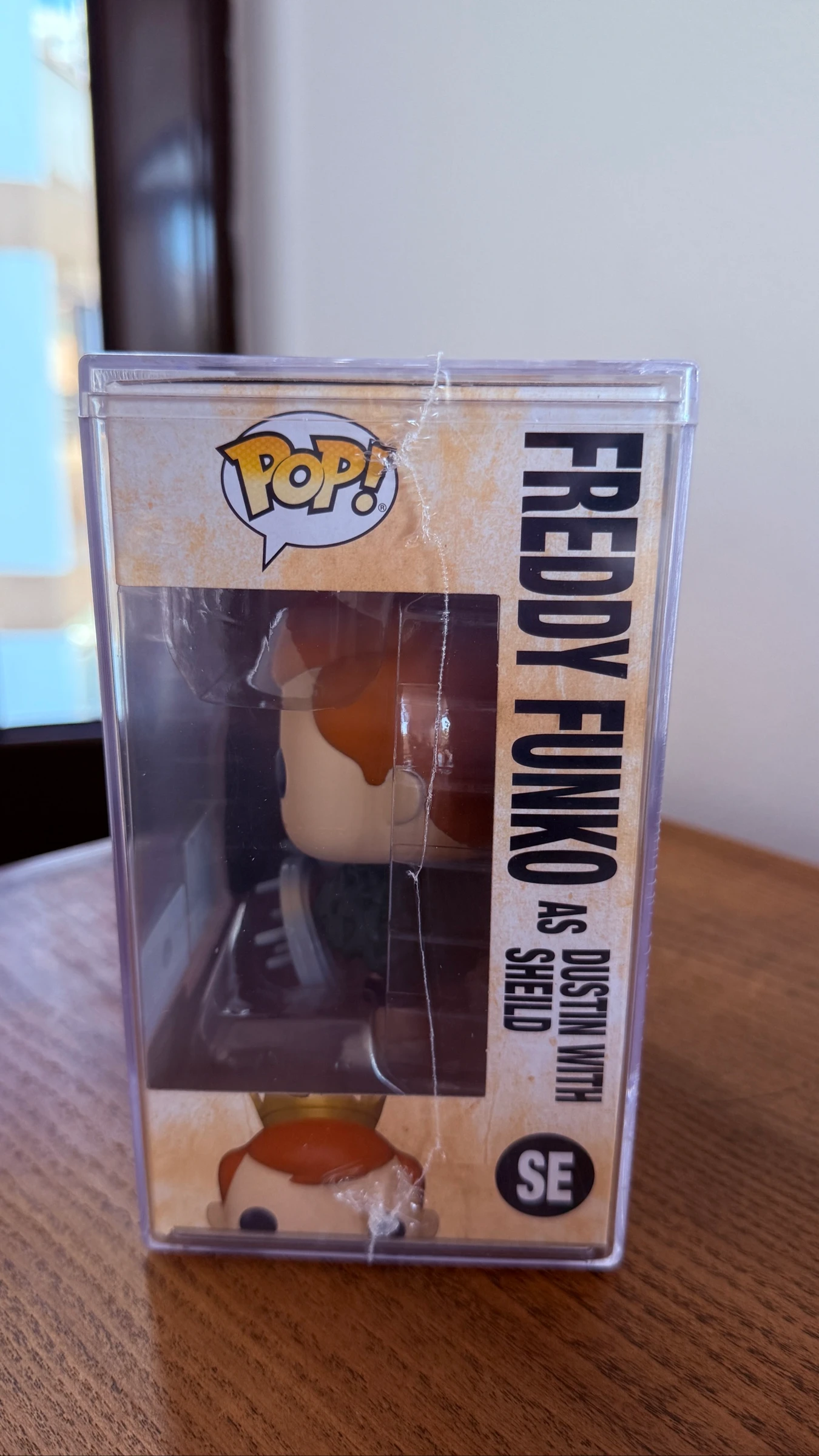 Funko pop Freddy Funko As Dustin With Sheild – photo 2